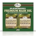 Difeel Premium Natural Hair Oil - Coconut Oil 7.1 oz. - Deluxe 2-PC Gift Set Beauty & Personal Care Difeel