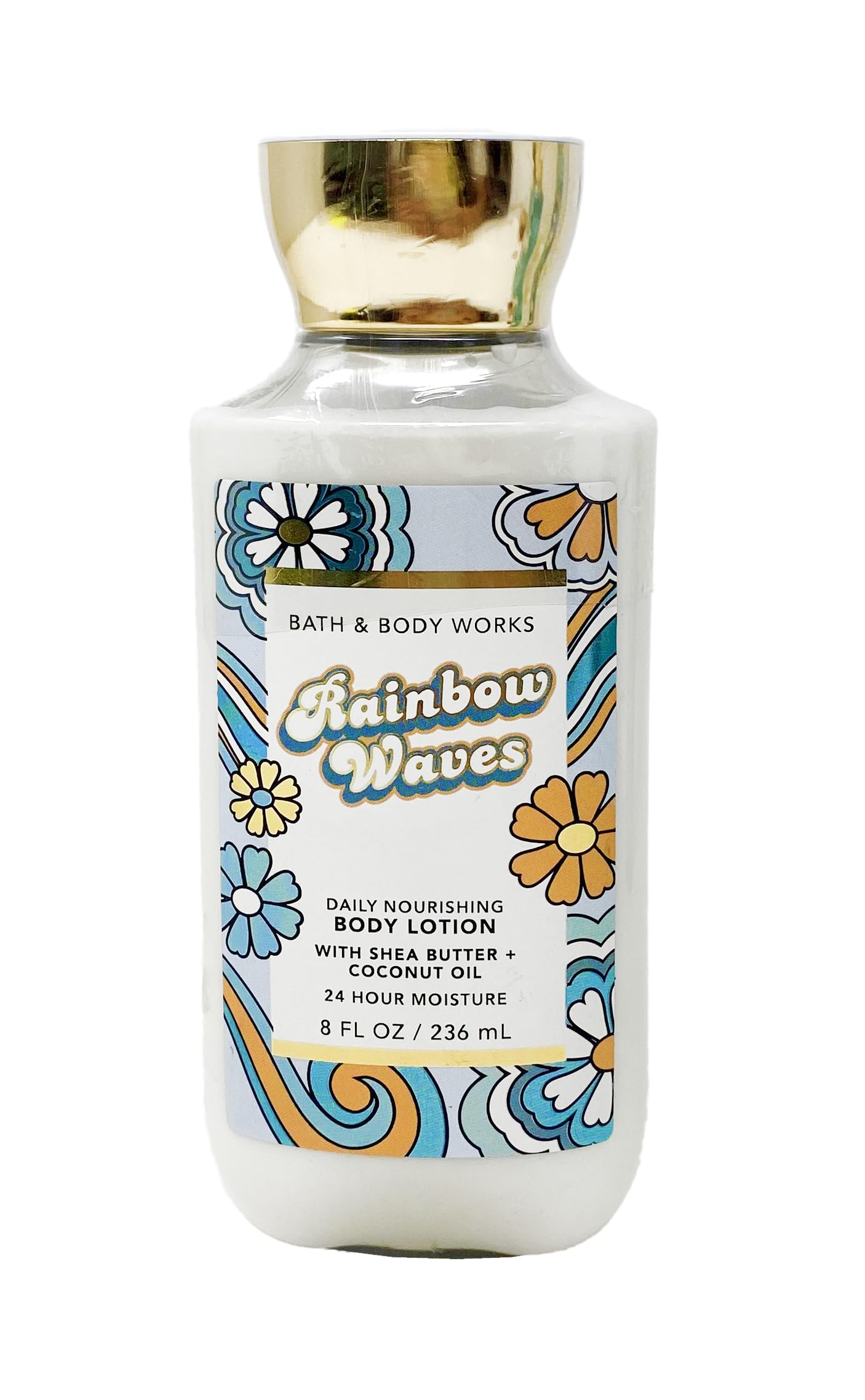 Bath & Body Works Rainbow Waves - Trio Gift Set - Fine Fragrance Mist, Body Lotion and Shower Gel With a Natural Oats Soap. Beauty and Personal Care Bath & Body Works