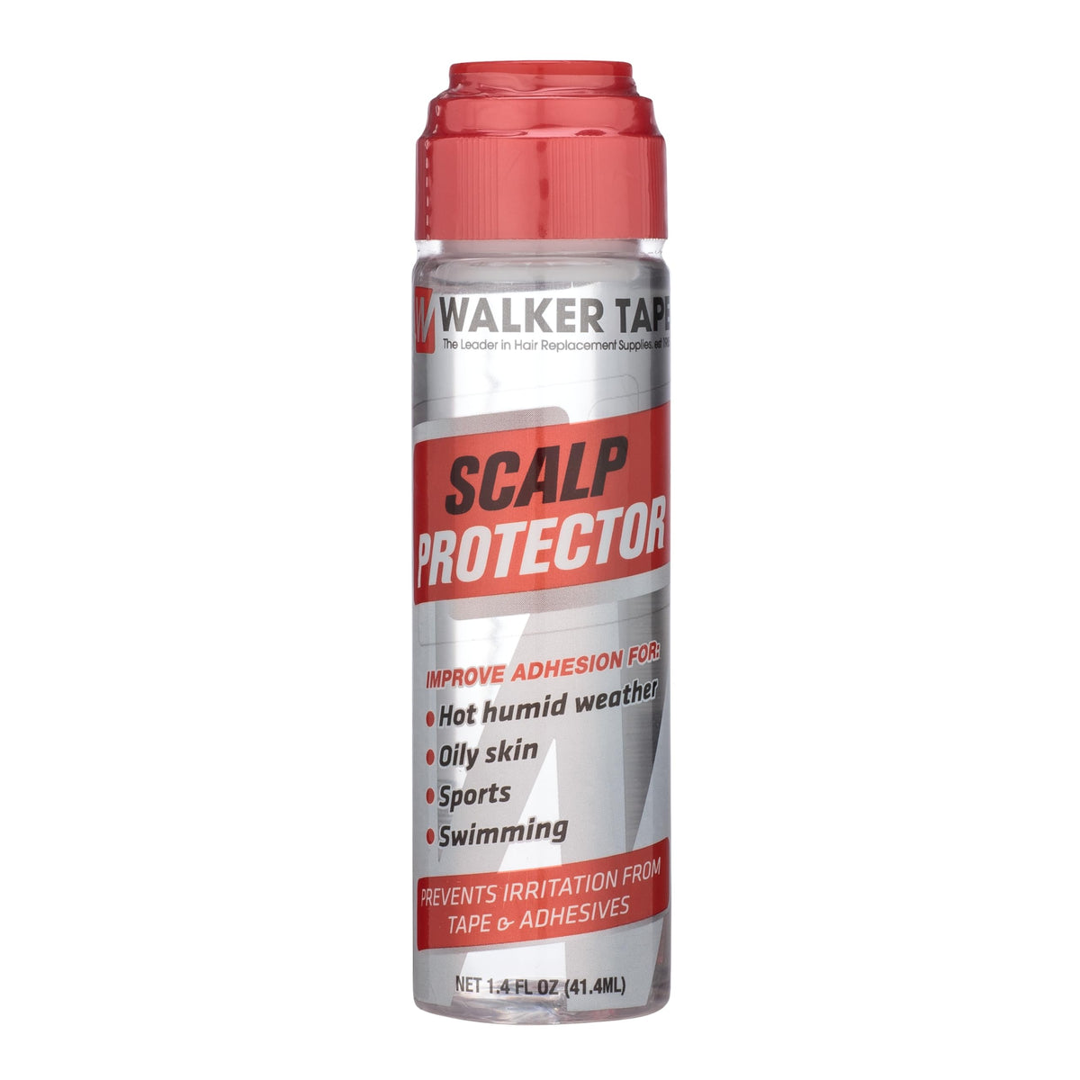 Walker Tape Scalp Protector Dab-On 1.4 fl oz, Skin Safe Protective Barrier for Wig Tape, Toupees, and Tape in Hair Extensions Human Hair, Adhesive