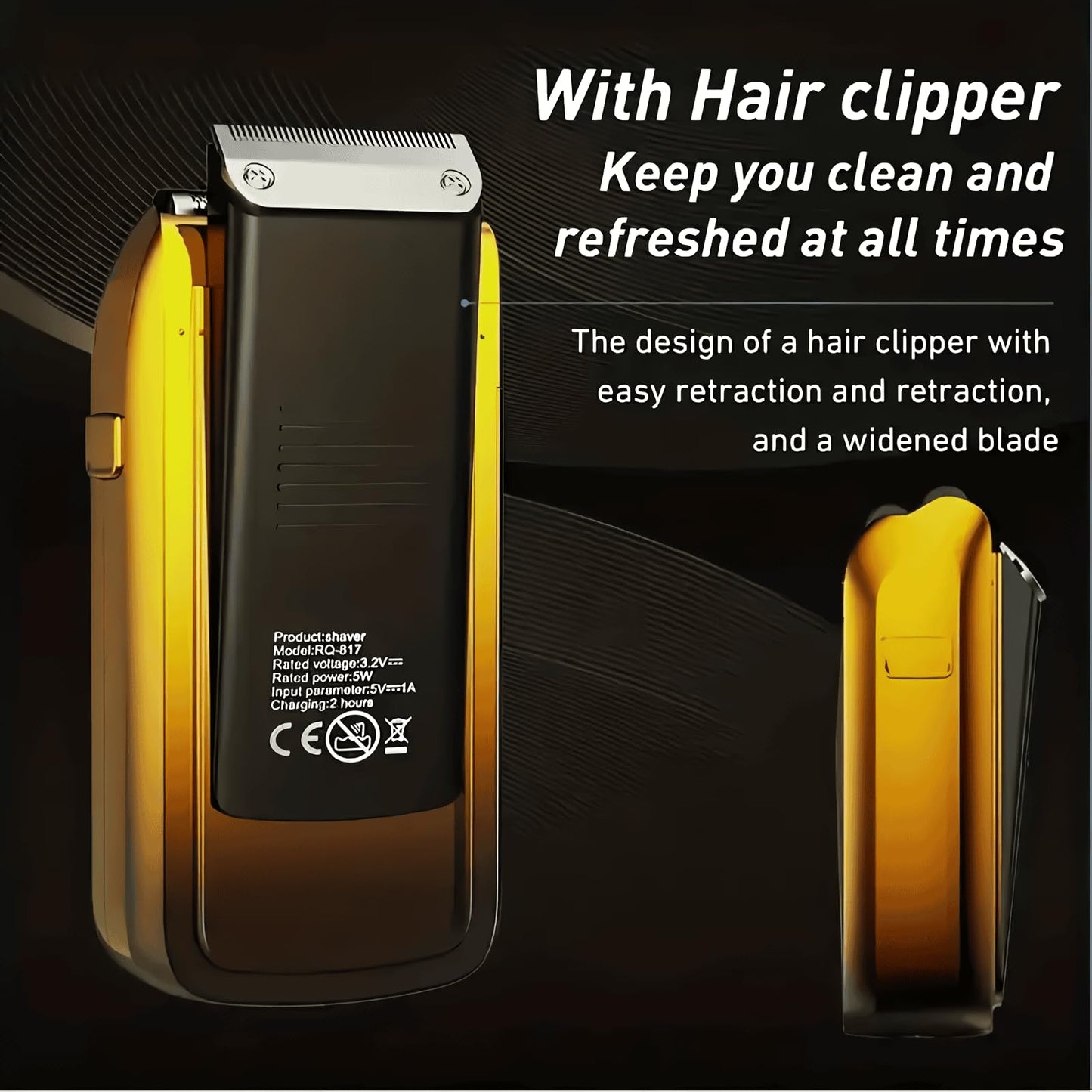 Electric Foil Shaver for Men,Wet Dry Mens Barber Shaver & Trimmer 2 in 1,Professional USB Cordless Rechargeable Razor for Men,LCD Display,Twin Beauty and Personal Care Beleda