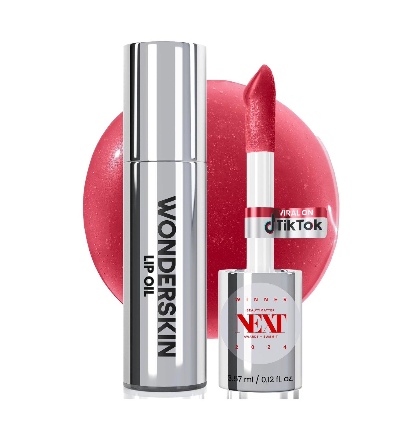 Wonderskin Lip Rehab Serum Oil (Kissed (2 Pack)) Beauty and Personal Care Wonderskin