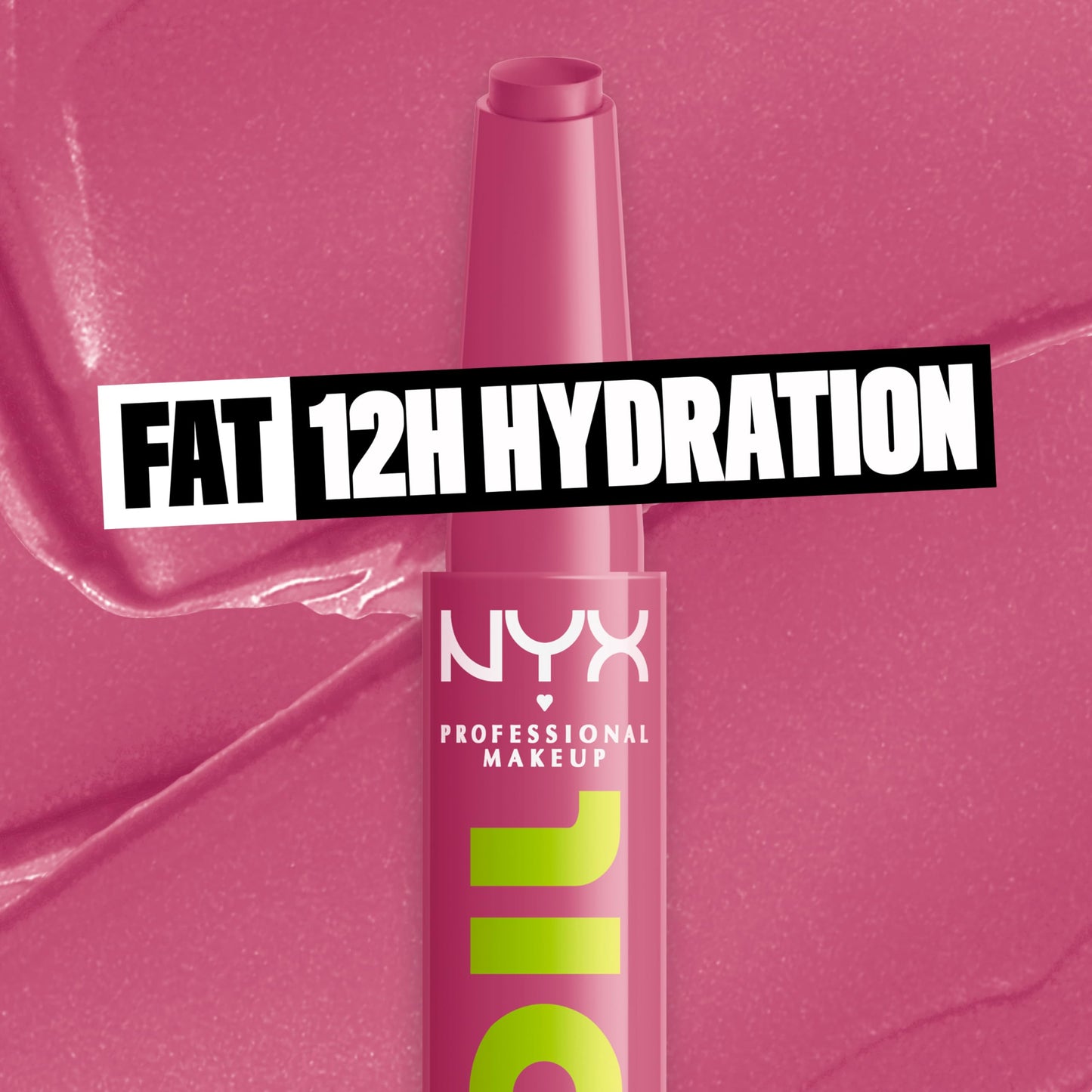 NYX PROFESSIONAL MAKEUP Fat Oil Slick Click, Lightweight, Buildable, Pigmented Vegan Lip Balm - DM Me Beauty & Personal Care NYX PROFESSIONAL MAKEUP