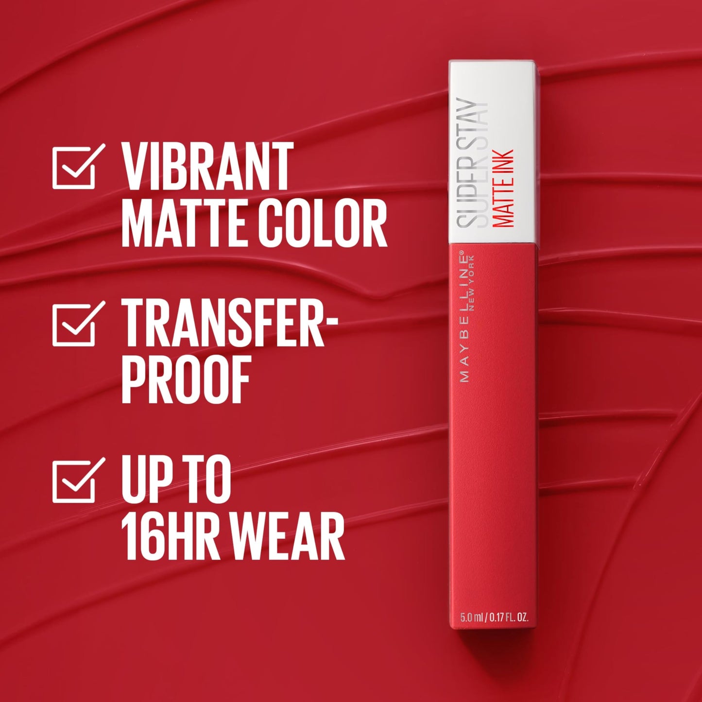 Maybelline Super Stay Matte Ink Liquid Lipstick Makeup, Long Lasting High Impact Color, Up to 16H Wear, Huntress, Muted Grey, 1 Count, Packaging May Beauty & Personal Care MAYBELLINE