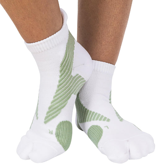 ZenToes Padded Bunion Relief Socks for Women and Men with Big Toe Separator, Built-In Bunion Protector Cushion, Arch Compression, Moisture Wicking