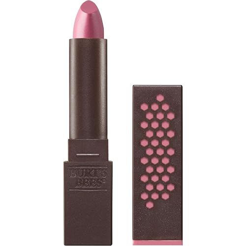 Burt's Bees 100% Natural Glossy Lipstick,Rose Falls - 1 Tube Beauty & Personal Care Burt's Bees