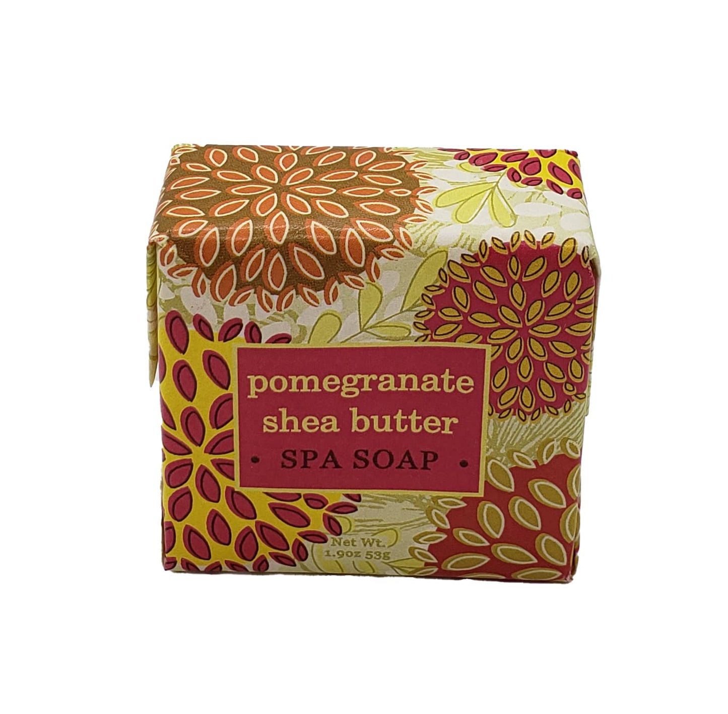 Greenwich Bay Trading Company Botanical Collection Bundle: Pomegranate - 2oz Mini Wrapped Soap Block + 2oz Mini Shea Butter Lotion, 1 Count (Pack Beauty & Personal Care Greenwich Bay Trading Company