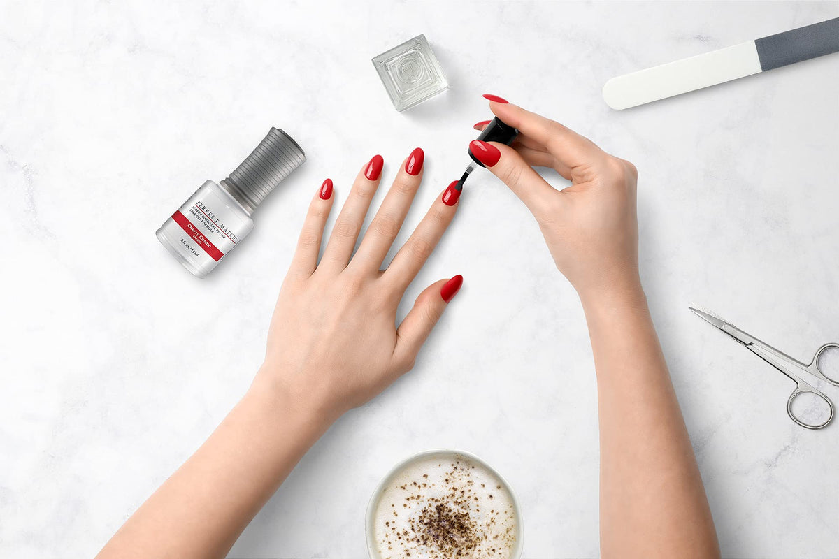 LeChat Perfect Match Gel Polish, Cherry Cosmo, 0.5 Fl Oz (PMS01)