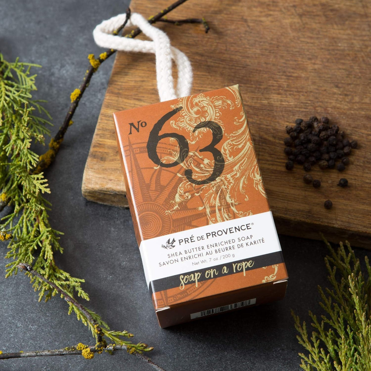 Pre de Provence No.63 Men's Collection, Soap on a Rope Beauty & Personal Care Pre de Provence