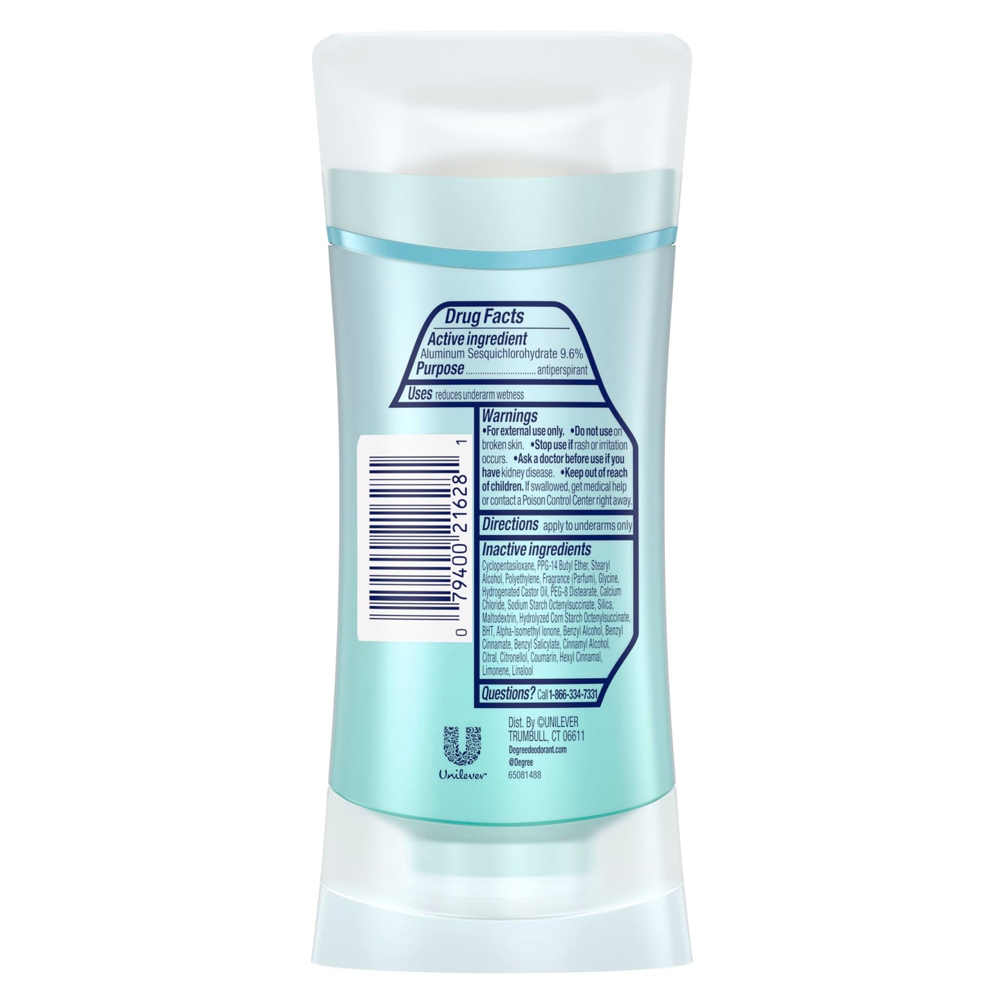 Degree Antiperspirant for Women Protects from Deodorant Stains Pure Clean Deodorant for Women 2.6 oz Beauty and Personal Care Degree