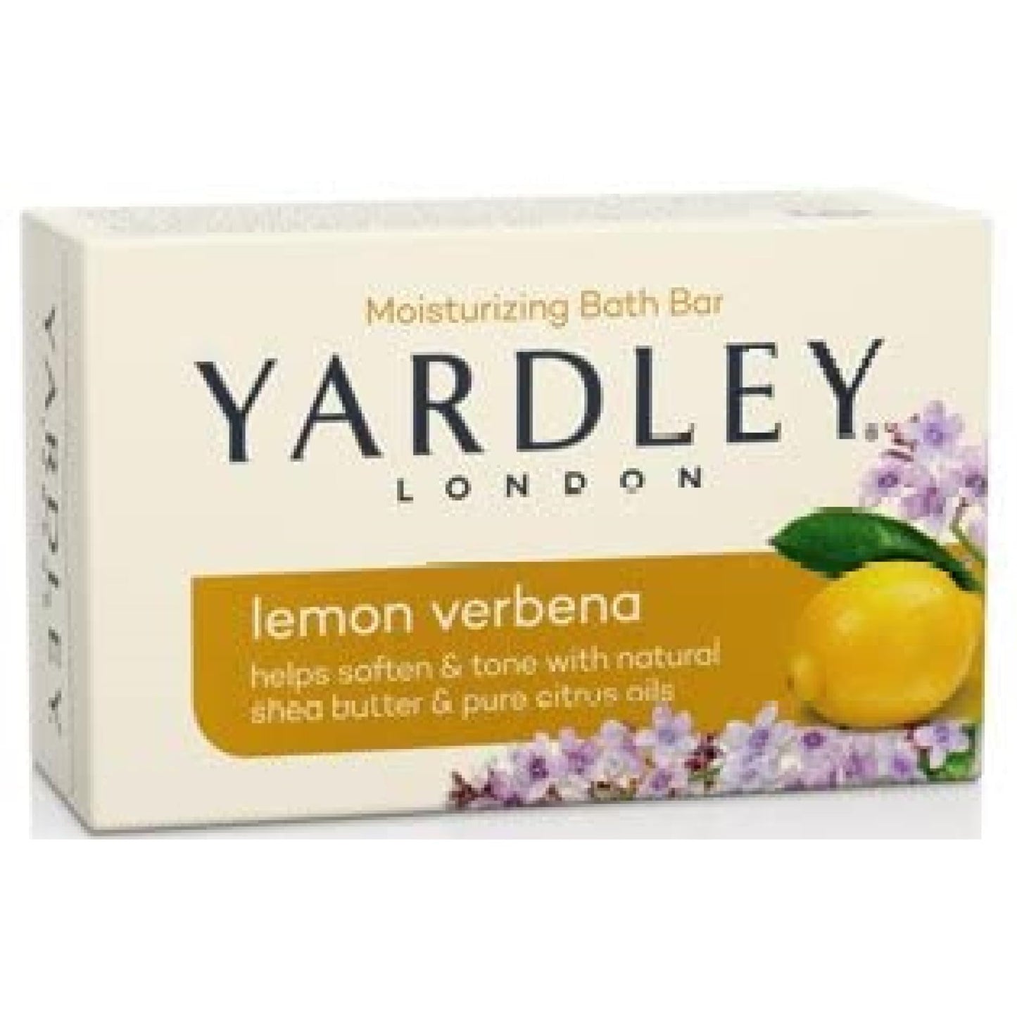 Yardley London Lemon Verbena with Shea Butter & Pure Citrus Oil Moisturizing Bar 4.25 ozr (Pack of 10) Beauty & Personal Care Yardley