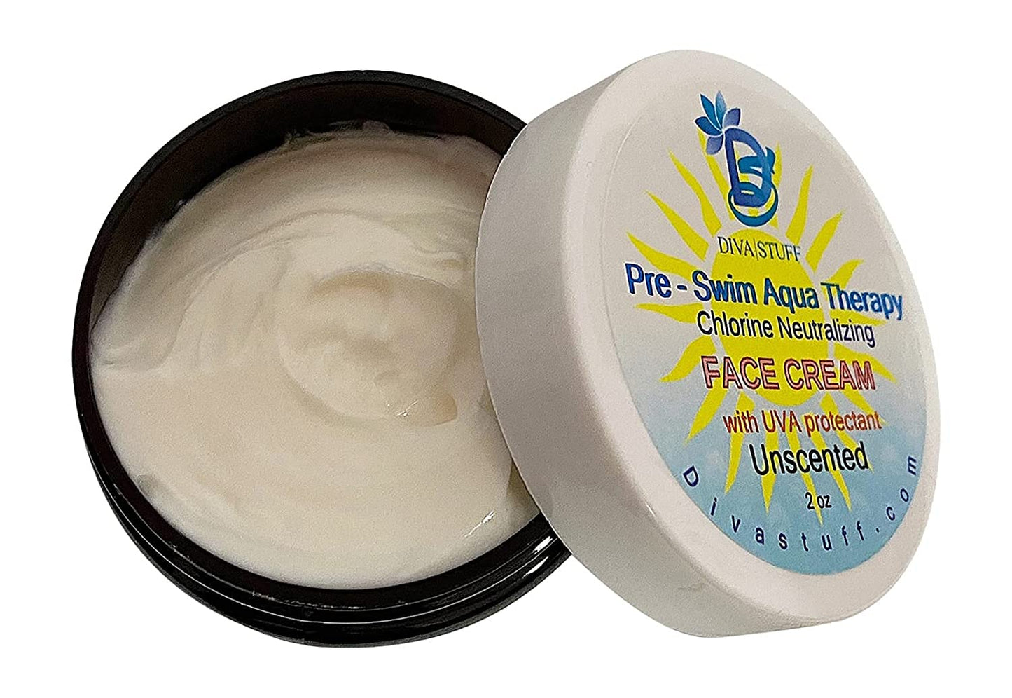 Diva Stuff Pre-Swim, For The Face Aqua, Therapy Chlorine Neutralizing Body Lotion, Protects Skin From Chlorine and Salt Water, Gentle Formula Beauty & Personal Care Diva Stuff