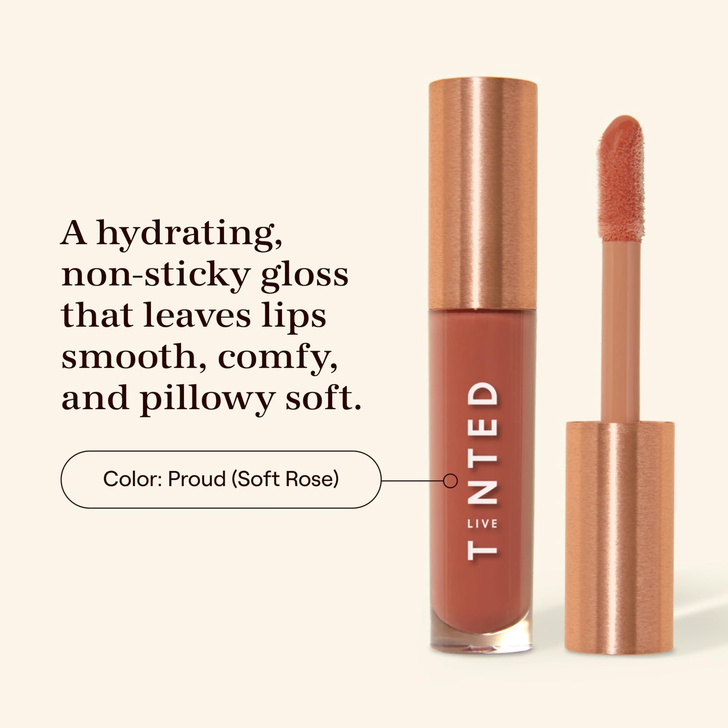 Live Tinted Huegloss High-Shine Lip Gloss - Hydrating, Non-Sticky, Moisturizing Lip Gloss with Hyaluronic Acid, Coconut Oil, and Shea Butter For a Beauty & Personal Care Live Tinted