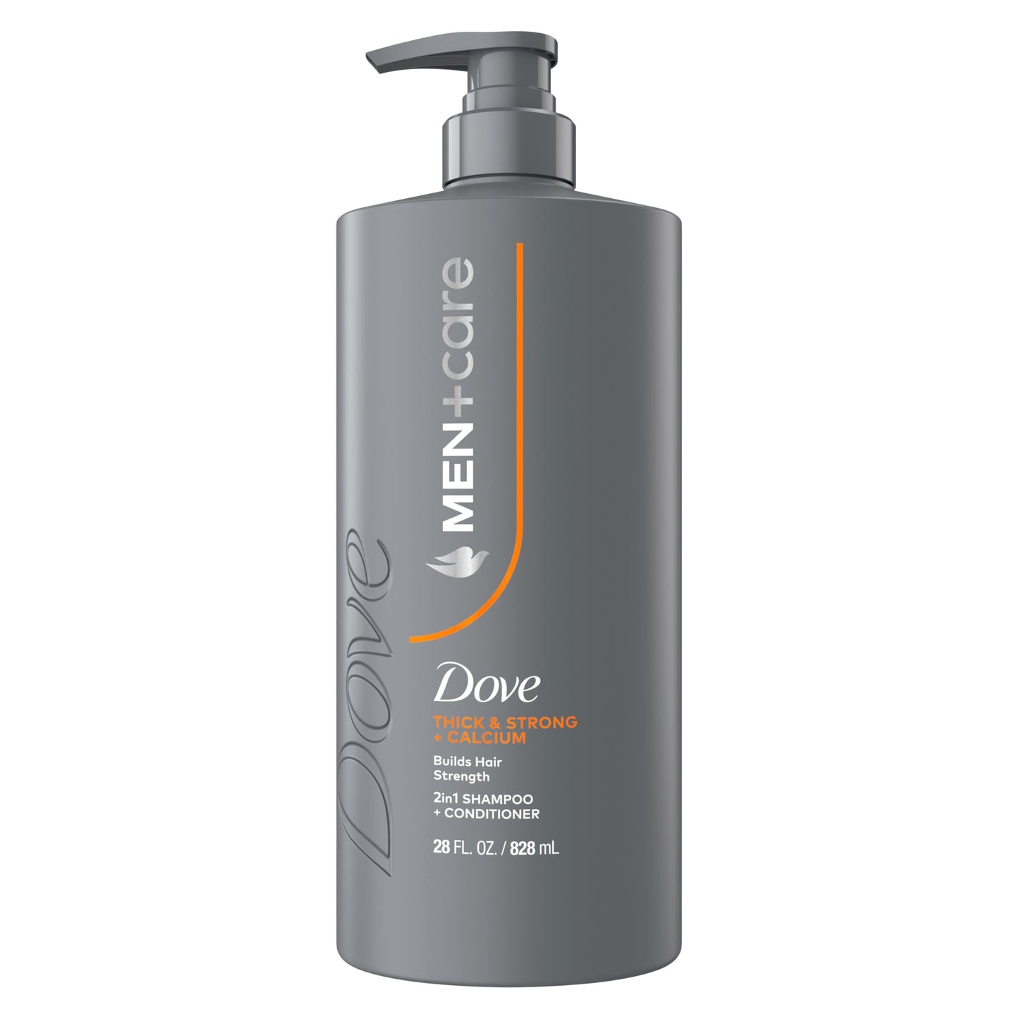 DOVE MEN + CARE Shampoo 1 count Thick & Strong, Builds Hair Strength, with Calcium 28 Fl oz Beauty and Personal Care DOVE MEN + CARE
