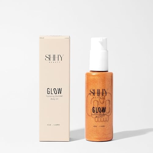 SHHY BEAUTY GLOW Hydrating Shimmer Body Oil for Radiant Skin, Shimmer and hydration for all day Glow. Beauty & Personal Care SHHY BEAUTY