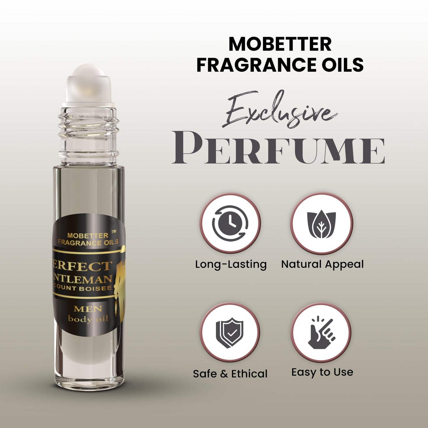 MOBETTER FRAGRANCE OILS Perfect Gentleman Count Boisee Men Cologne Body Oil Beauty & Personal Care MOBETTER FRAGRANCE OILS