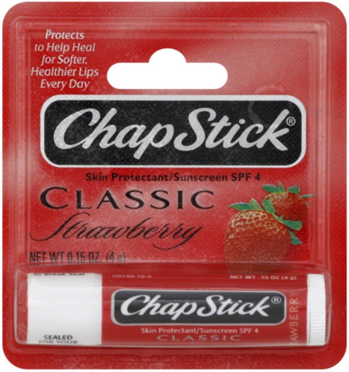 ChapStick Lip Balm Strawberry 0.15 oz (Pack of 12) Beauty & Personal Care ChapStick