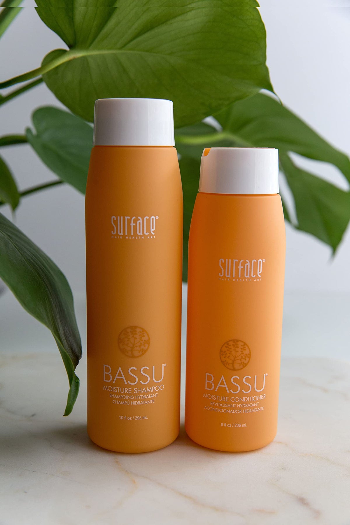 Surface Hair - Bassu Moisture Conditioner - Moisturize, Detangle & Soften - 8 fl oz Beauty & Personal Care SURFACE