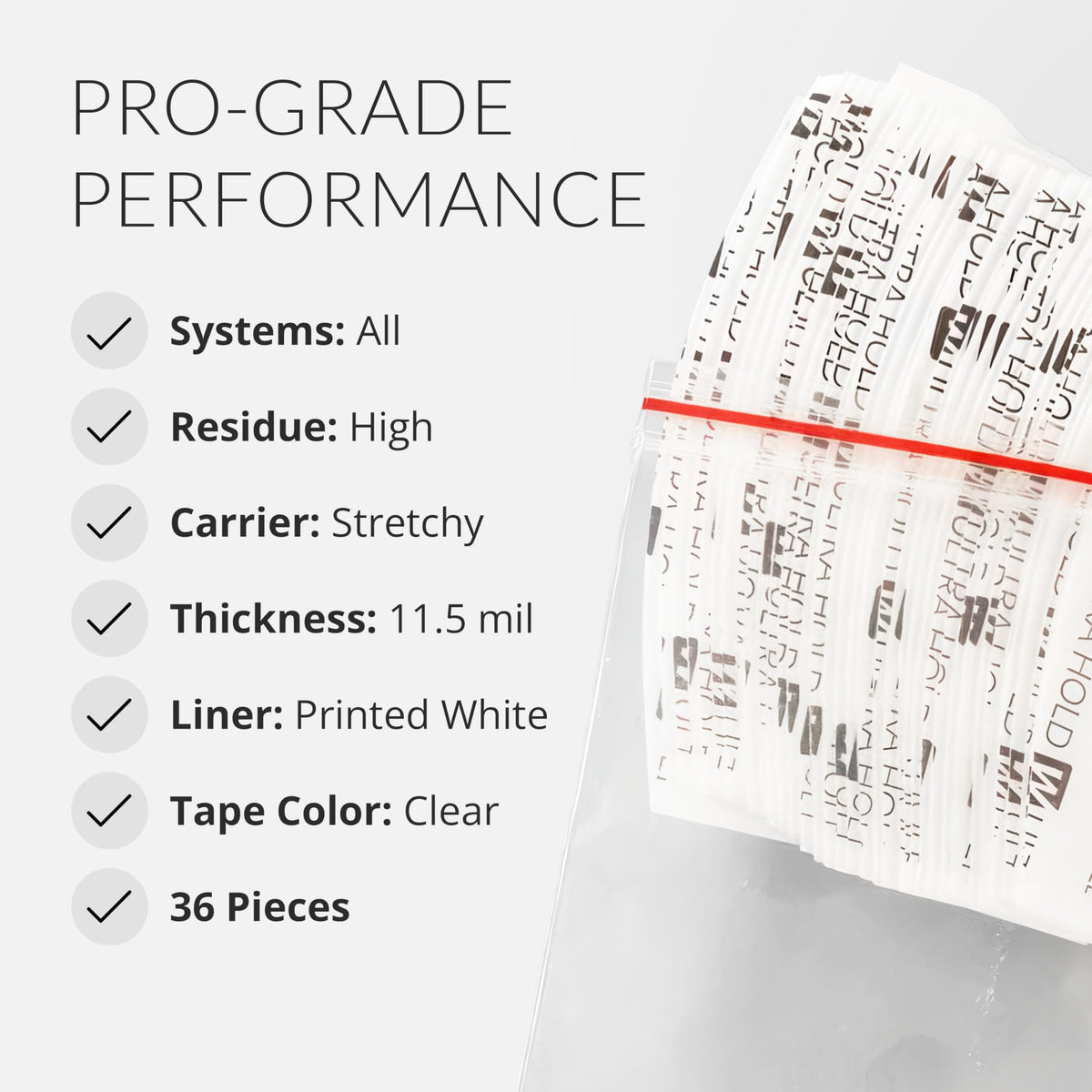 Walker Tape Ultra Hold Hair System Tape Tabs, Double Sided Wig Tape for Lace Systems, Tape in Hair Extensions Human Hair, Long Lasting Adhesive for