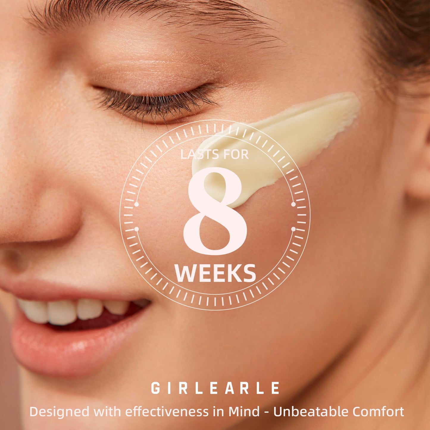 GIRLEARLE 2.5lb Wax Beads for Hair Removal, Brazilian Bikini Hard Wax for Sensitive Skin, Hard Wax beads Perfect for Full Body Eyebrow, Facial, Beard Beauty and Personal Care GIRLEARLE