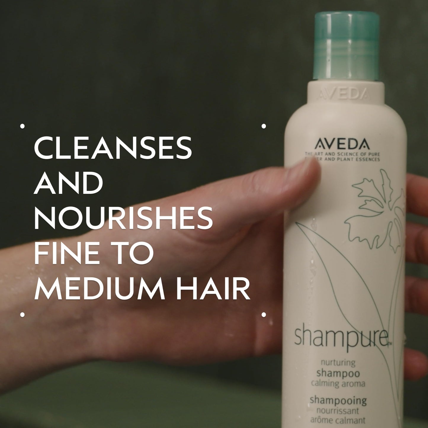 Aveda Shampure Nurturing Shampoo for Fine to Medium Hair | Gently Cleanses and Nourishes Hair | With Abyssinian Oil | Calming Aroma of Lavender Beauty and Personal Care Aveda