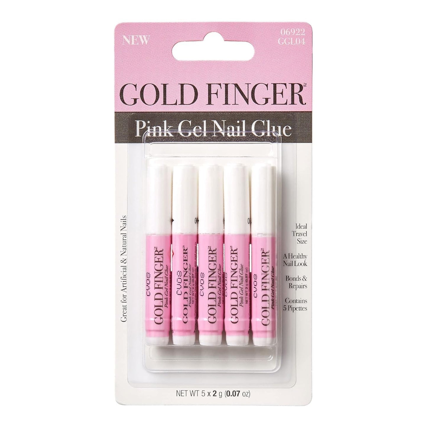 Kiss Pink Gel Nail Glue Beauty & Personal Care KISS