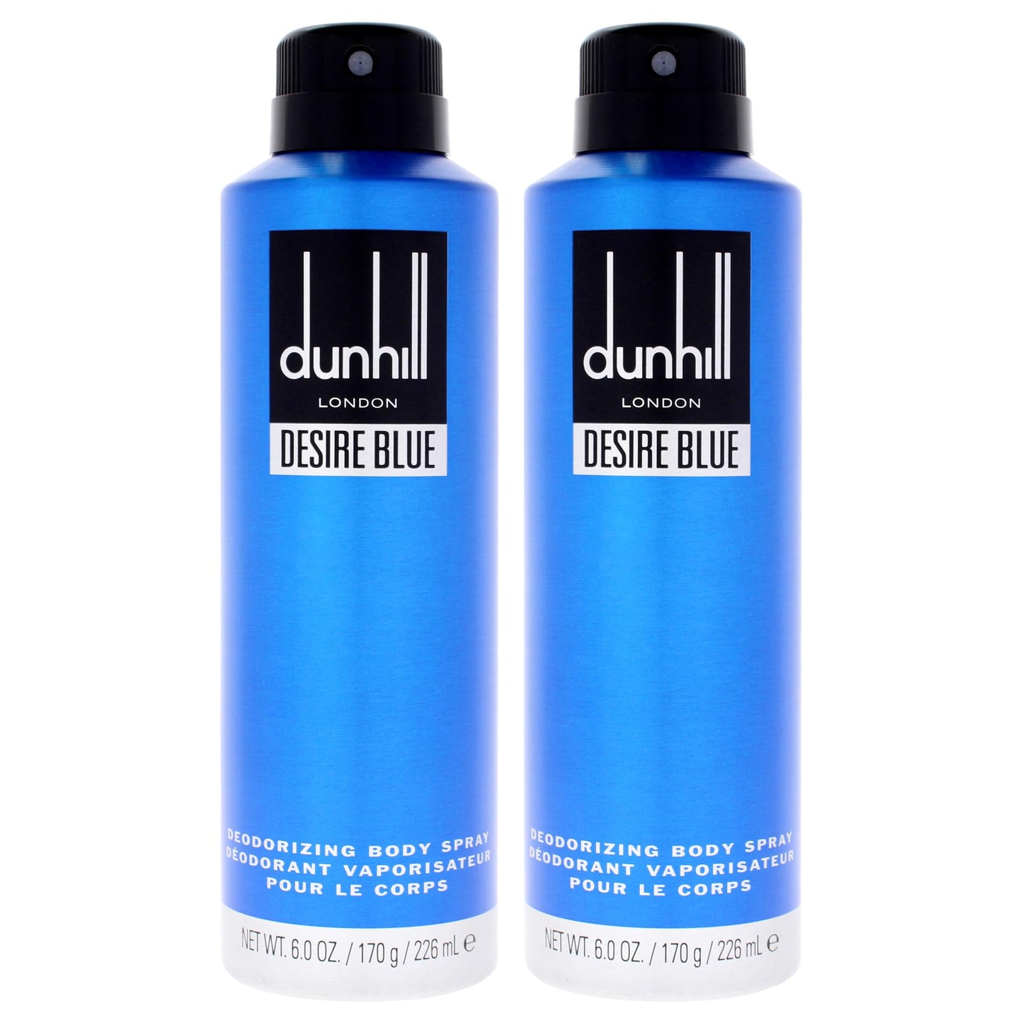 Alfred Dunhill Desire Blue London for Men - 6.6 oz Body Spray - Pack of 2 Beauty & Personal Care Alfred Dunhill