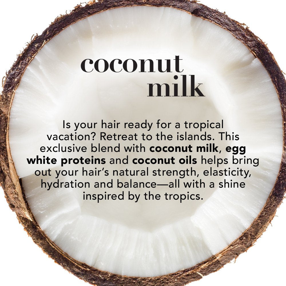 OGX Nourishing Coconut Milk Anti-Breakage Serum 118ml Beauty & Personal Care OGX