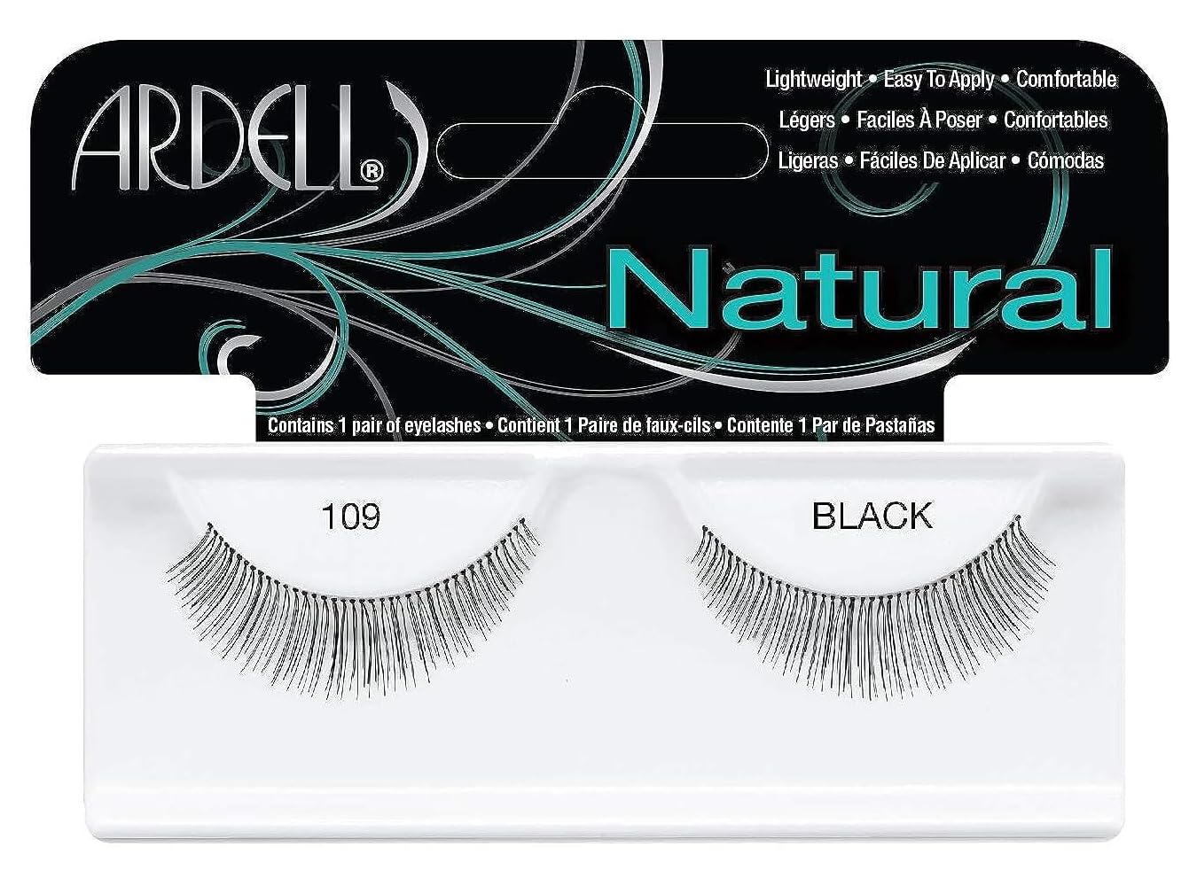 Ardell fashion lashes strip lashes, #109 black Beauty & Personal Care Ardell