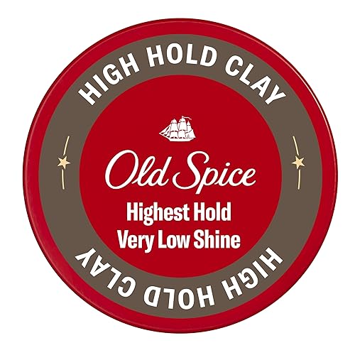 Old Spice High Hold Hair Styling Clay for Men, High Hold, Very Low Shine, 2.22 Oz Beauty & Personal Care Old Spice