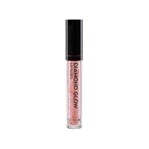 NickaK Diamond Glow Lip Gloss (ANGELIC) Beauty & Personal Care NICKA K NEW YORK