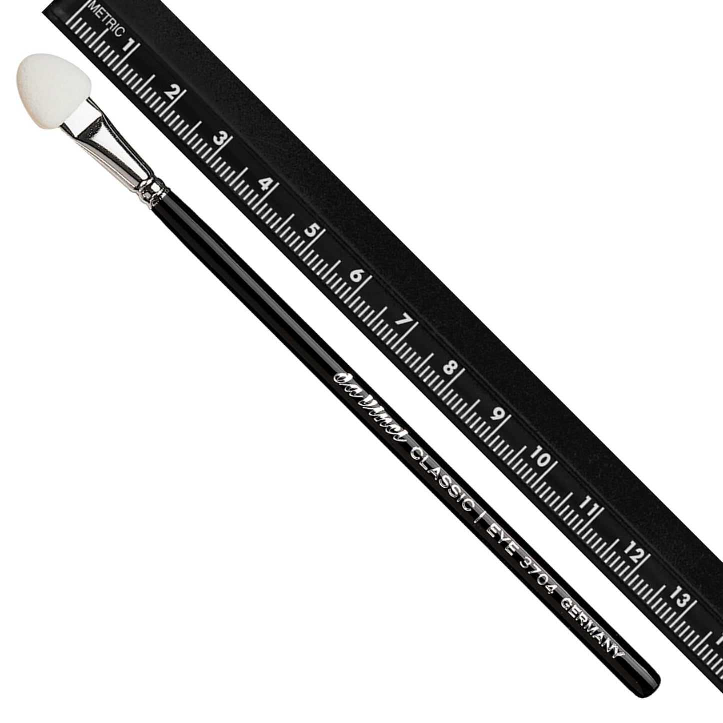 da Vinci Cosmetics CLASSIC Series 3704 - Eyeshadow Applicator in white - for area and detail work with powder & cream eyeshadow Beauty & Personal Care da Vinci