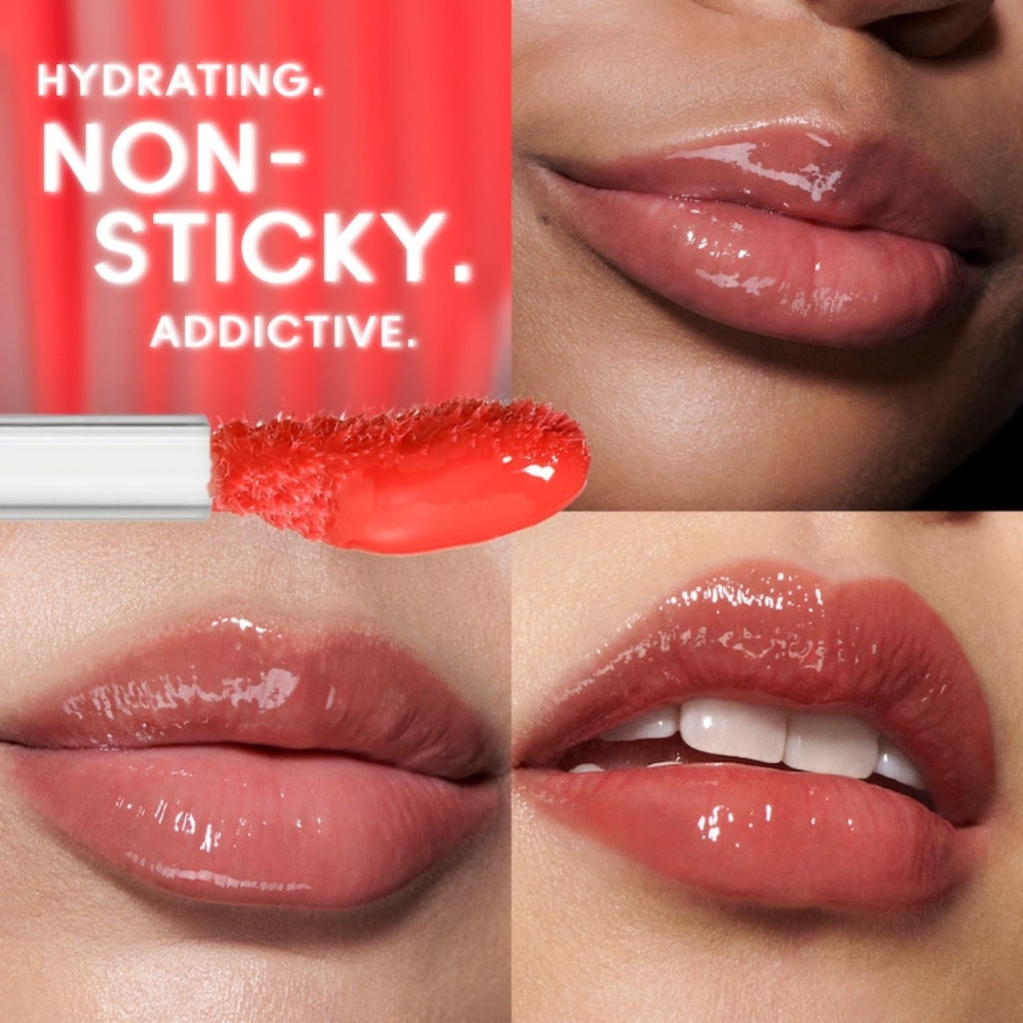MAC Lip Glass Air Non-sticky Gloss - 224 Spritz (.17 Fl Oz / 5 ml) Beauty & Personal Care MAC