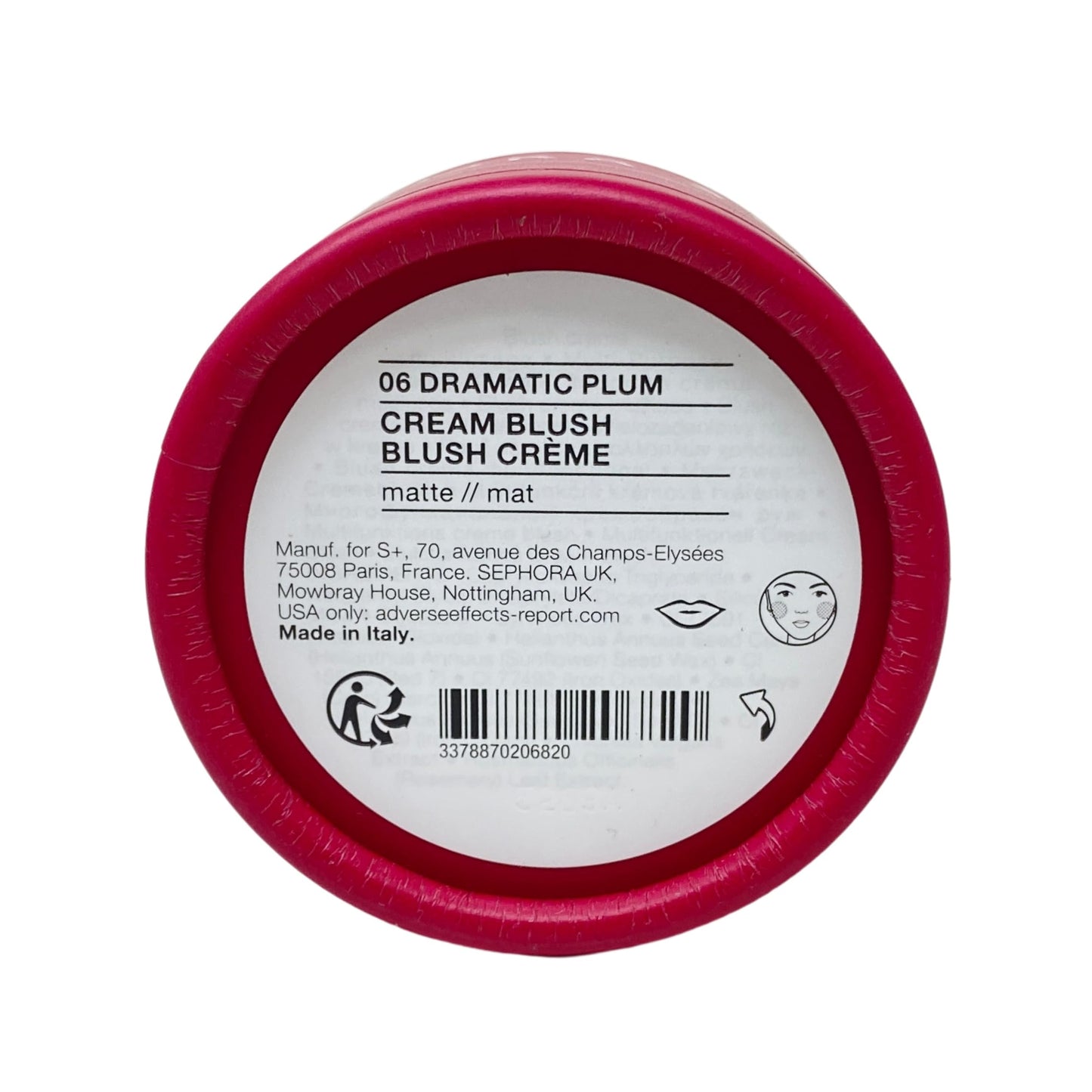 Sephora Collection Multiuse Cream Blush - 06 Dramatic Plum (3.5 g / 0.12 oz) Beauty & Personal Care SEPHORA