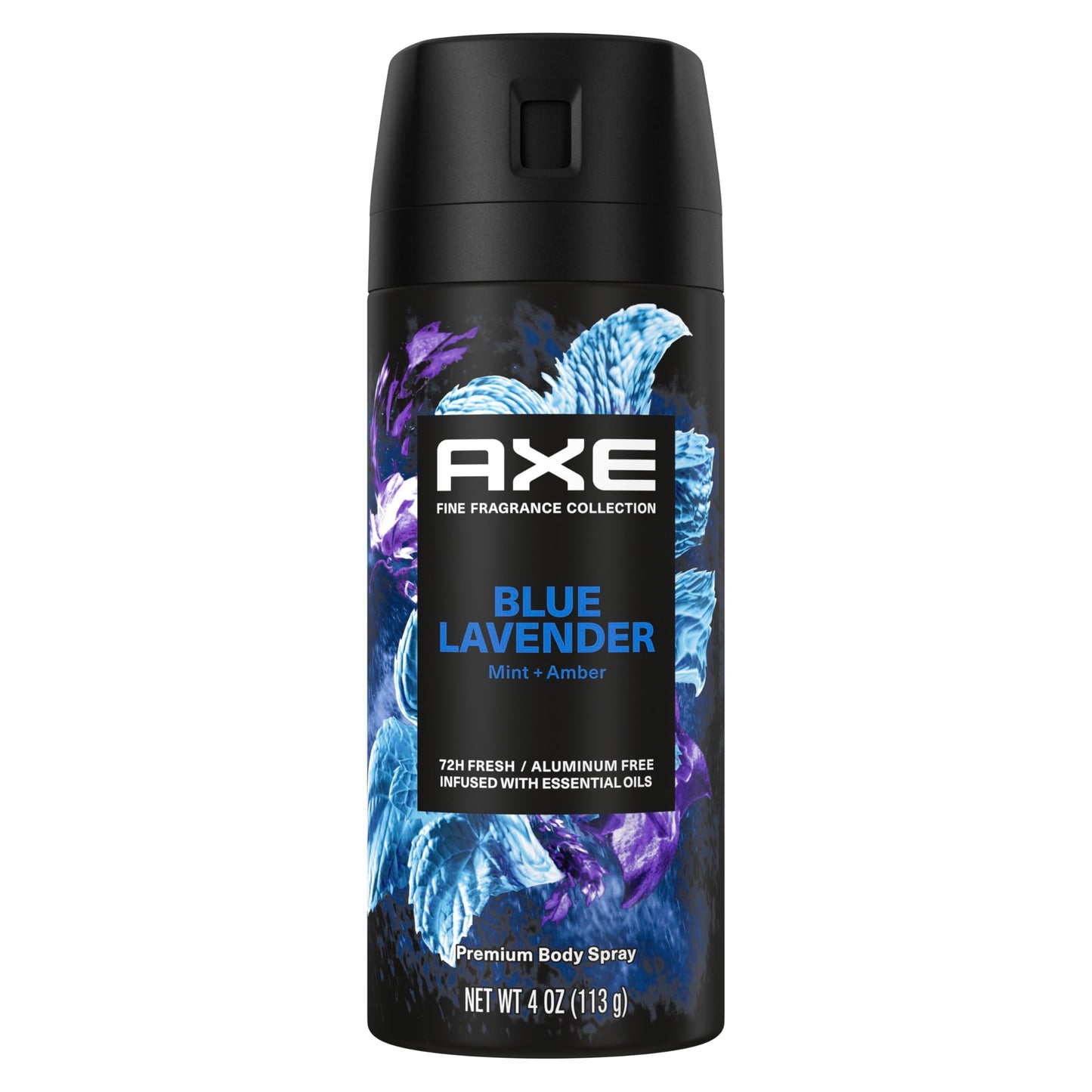 AXE Fine Fragrance Collection Premium Deodorant Body Spray for Men Blue Lavender with 72H Odor Protection and Freshness Infused with Lavender, Mint Beauty & Personal Care AXE