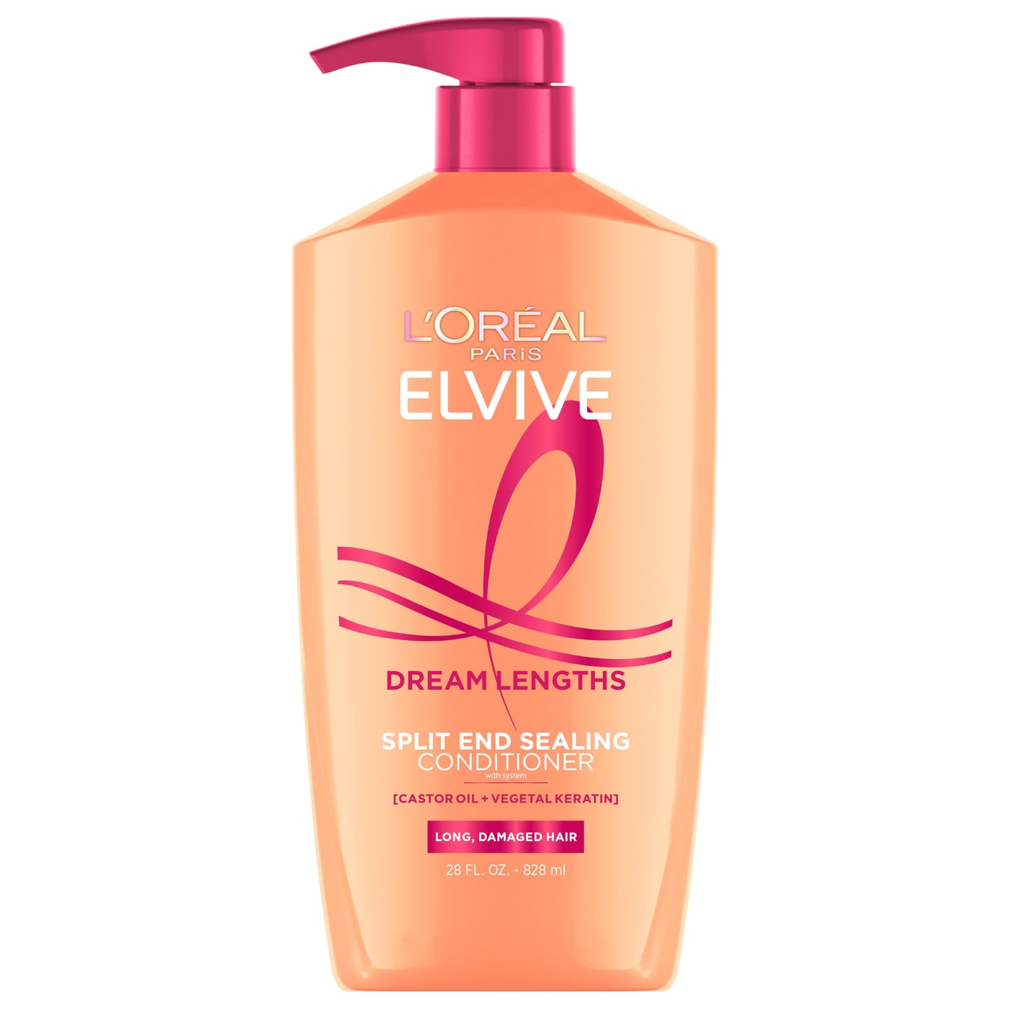 L'Oreal Paris Elvive Dream Lengths Super Detangling Conditioner With Fine Castor Oil and Vitamins B3 and B5 for Long, Damaged Hair, Instantly Beauty & Personal Care L'Oreal Paris