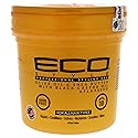 Ecoco Eco Style Gel - Olive Oil And Shea Butter Black Castor Oil And Flaxseed - Superior Hold And Healthy Shine - Helps Moisturize Scalp - Repairs Beauty & Personal Care ECOCO