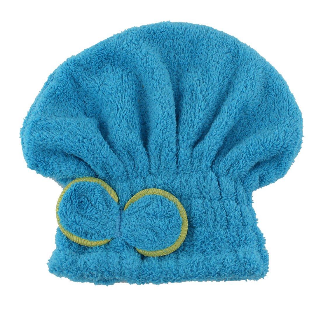 Ruilogod Women Bathroom Bath Spa Elastic Bowknot Decor Shower Hat Hair Dry Cap Blue (id: 5f8 189 47f 020 35d Beauty and Personal Care Ruilogod