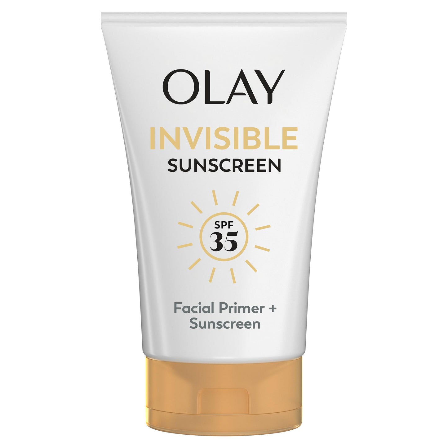 Olay Invisible Sunscreen, SPF 35, 100% Invisible Facial Sunscreen and Makeup Primer - Fragrance-Free, Weightless, No White Cast Broad Spectrum Sun Beauty & Personal Care Olay