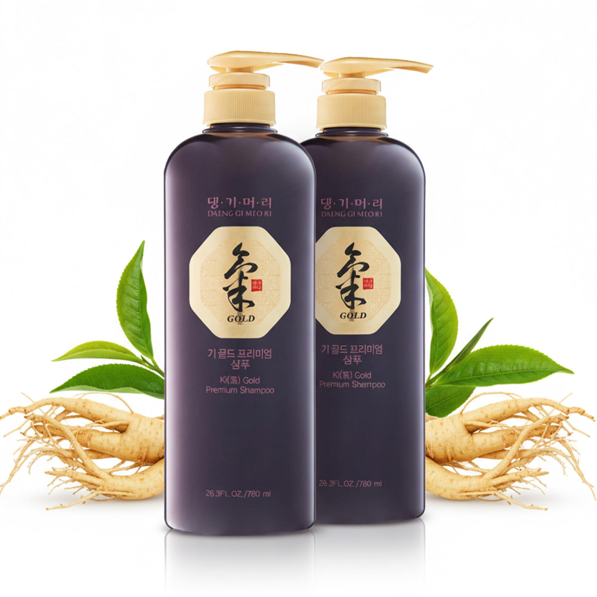Daeng Gi Meo Ri Ki Gold Premium Shampoo 2 Set, 780ml