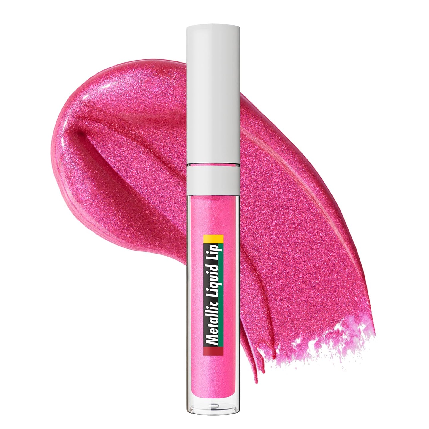 Black Radiance Cross Colours Metallic Liquid Lip, Moisture-Rich Ultra Glossy Finish, Pigment-Loaded Formula with Micro Glitter, Soft Paddle Beauty & Personal Care Black Radiance