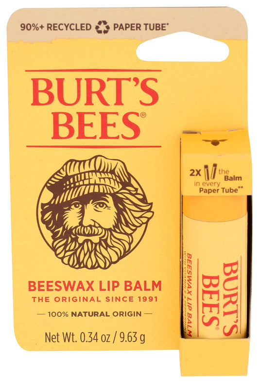 Burts Bees, Lip Balm Original Beeswax, 0.34 Ounce Beauty and Personal Care Burt's Bees