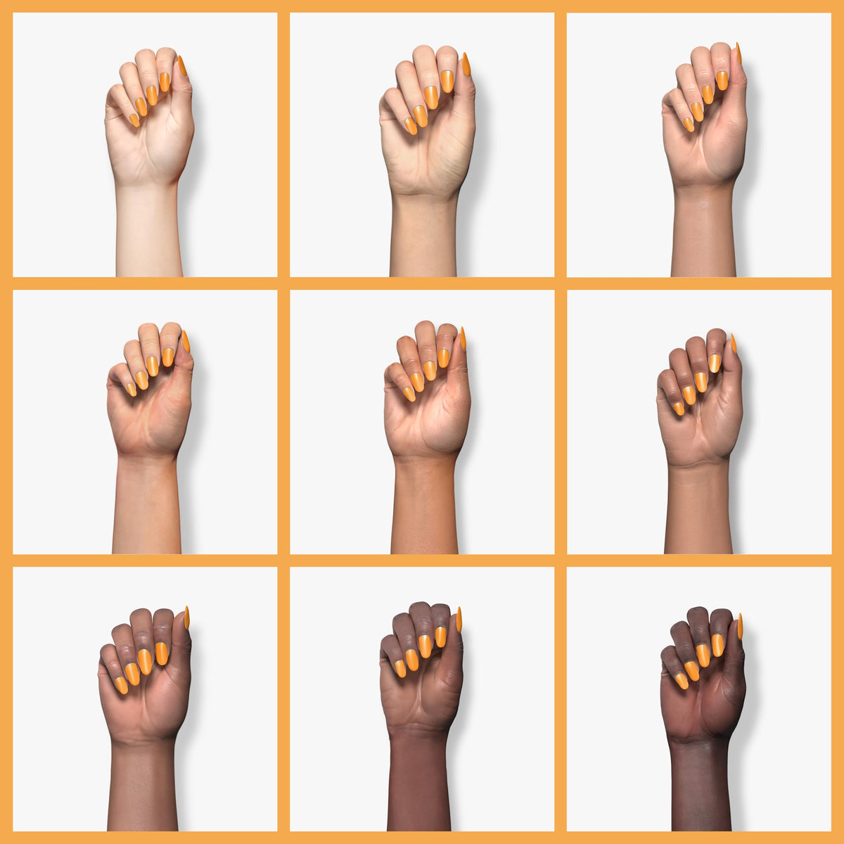 Orly Nail Lacquer - ELECTRIC ESCAPE Summer Collection - Pick Any Color .6oz/18ml (OR2000102 - Tangerine Dream)