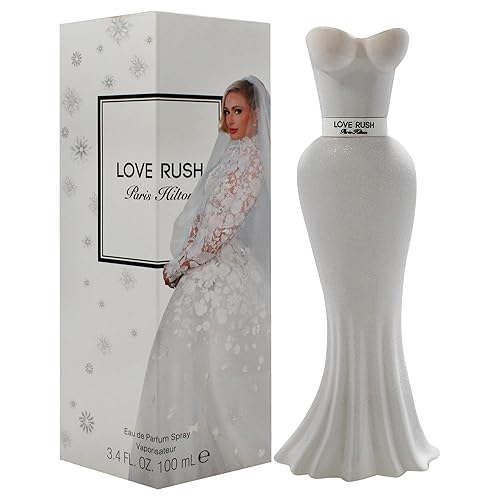 Paris Hilton Love Rush Eau de Parfum Spray Perfume for Women | Floral Fragrance | Notes of Italian Bergamot, Gardenia, Sandalwood and Vanilla | Beauty & Personal Care Paris Hilton