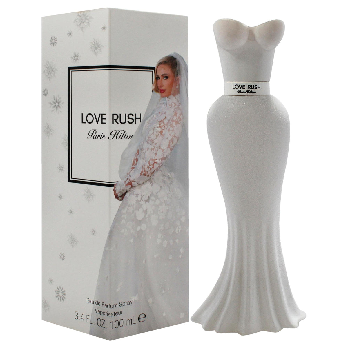 Paris Hilton Love Rush Eau de Parfum Spray Perfume for Women | Floral Fragrance | Notes of Italian Bergamot, Gardenia, Sandalwood and Vanilla | Beauty & Personal Care Paris Hilton
