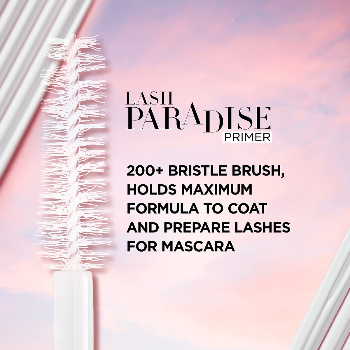 L'Oreal Paris Cosmetics Voluminous Lash Paradise Mascara Primer Base, Millennial Pink, 0.27 Fluid Ounce, Packaging May Vary Beauty & Personal Care L'Oreal Paris