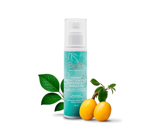 BLEST PROFESSIONAL HAIR CARE Thermal Protection Spray with Marula Oil - Heat Protectant Spray for Hair & Extensions - Vegan Hair Heat Protectant Beauty & Personal Care BLEST PROFESSIONAL HAIR CARE