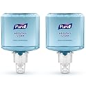 PURELL Brand HEALTHY SOAP 0.5% BAK Antimicrobial Foam, Lightly Fragranced, 1200 mL Refill for PURELL ES4 Manual Soap Dispenser (Pack of 2) - 5079-02 Beauty & Personal Care Purell