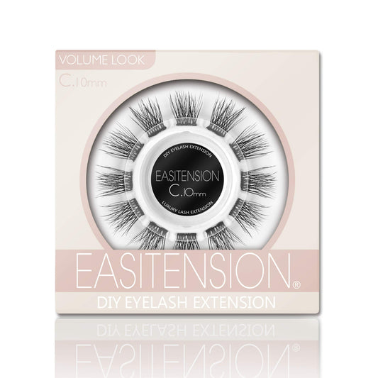 Self Adhesive Eyelashes 156 PCS EASITENSION DIY Eyelash Extension, 7D Effect Individual Melt Flare Lash Cluster Natural Lashes Set, Home Eyelash Beauty and Personal Care EASITENSION Default Title