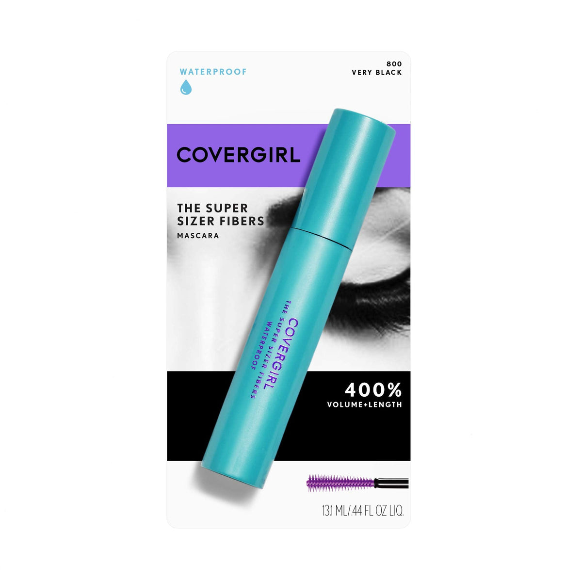 Covergirl Supersizer Waterproof Mascara, Very Black, 0.4 Fluid Ounce Beauty & Personal Care COVERGIRL