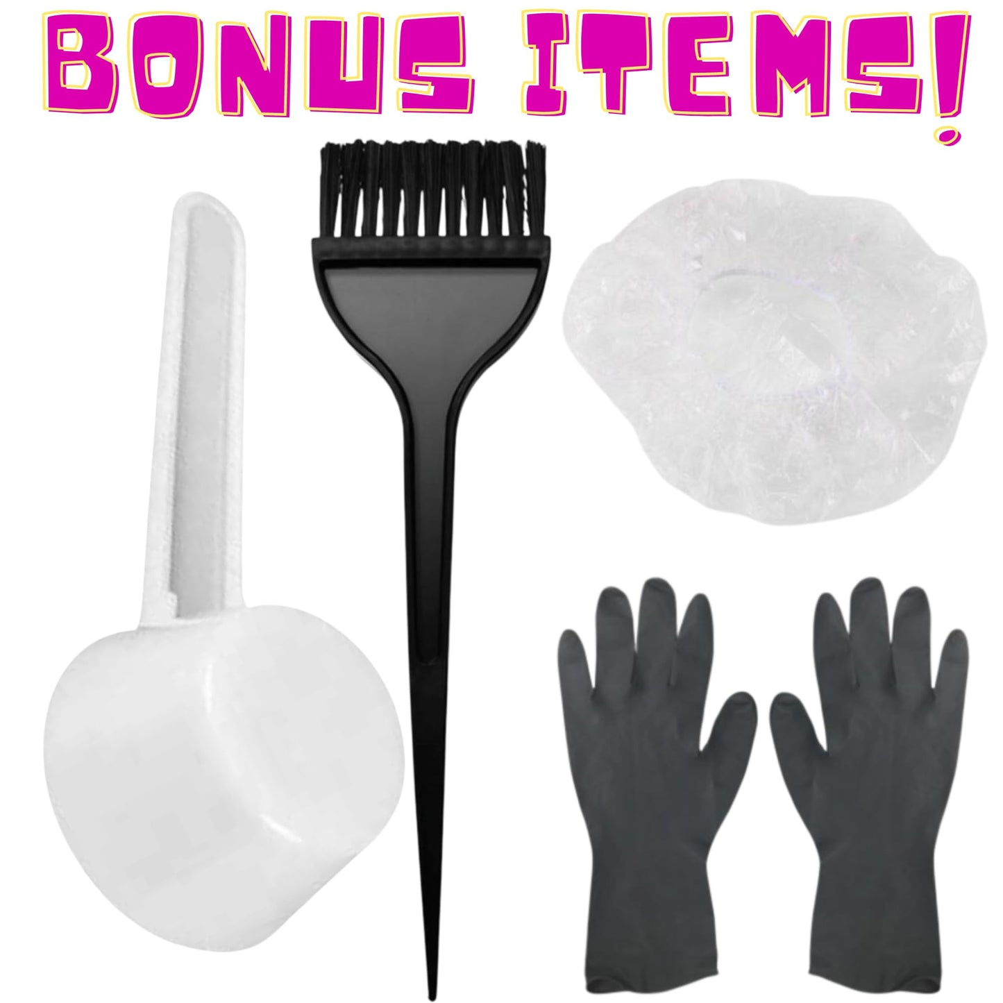 1.1 Pound Tub 8+ Level Hair Lightener Bleaching Powder Kit + 40 Volume Developer & 10 Bonus Items - Made in Italy by Blonde Forte Beauty & Personal Care PERFECT BLOND